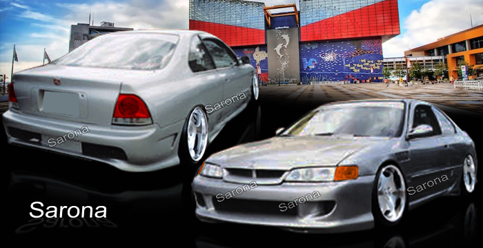 Custom 94-97 Accord Kit # 56-13  Coupe Body Kit (1994 - 1997) - $1290.00 (Manufacturer Sarona, Part #HD-005-KT)
